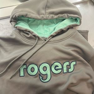 Rogers fleece fishing sweatshirt